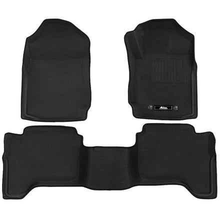 Rubber 3D Car Floor Mats for Ford Ranger PX/PX2/PX3 Dual Cab 2011–2022