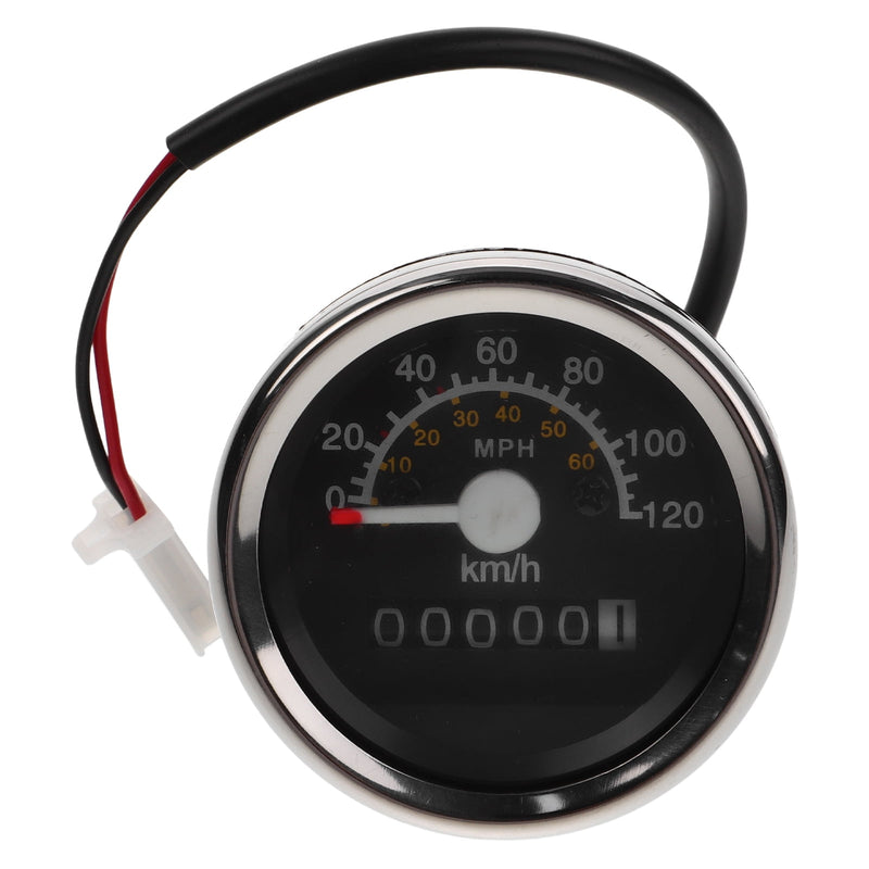 SWETRACE Motorcycle Meter Speedometer 1Pack with Dual Scale Display and High Precision Measurement 11.6x2.4x2.4in