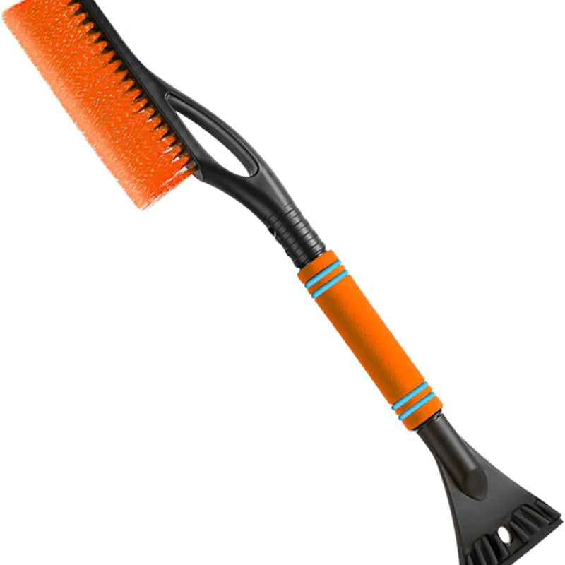 26.7" Snow Brush & Ice Scraper for Car Windshield, 2 in 1 with Squeegee, Detachable Removal Tool Comfortable Ergonomic Foam Grip Cars, Suvs, Trucks, RVs -