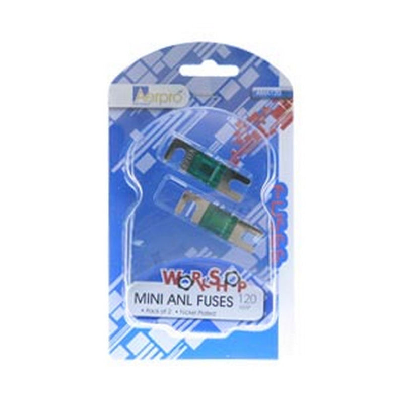 Aerpro 120A Mini ANL Fuses - Packet Of 2