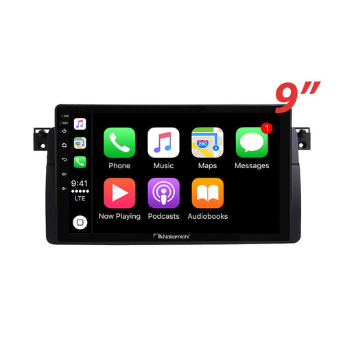 BMW 3 Series E46 1998-2005 Nakamichi 9in Android Head Unit