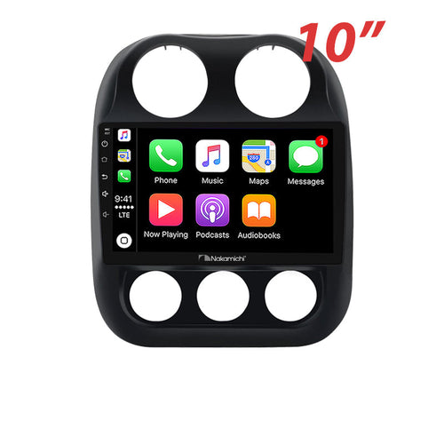 Jeep Compass / Patriot 2010-2016 Nakamichi 10in Android Head Unit