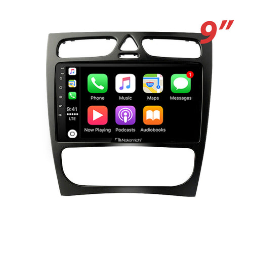 Mercedes C-Class W203 2001-2004 Nakamichi 9in Android Head Unit