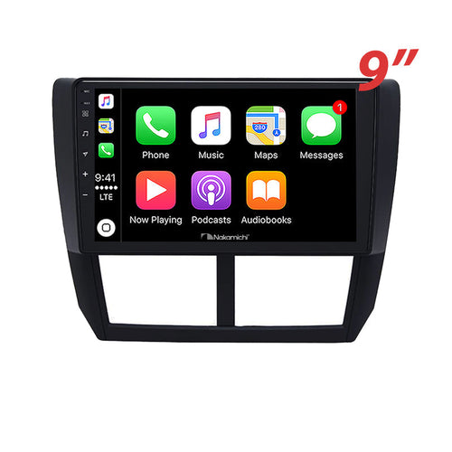 Subaru Forester 2008-2012 / Impreza 2007-2011 Nakamichi 9in Android Head Unit
