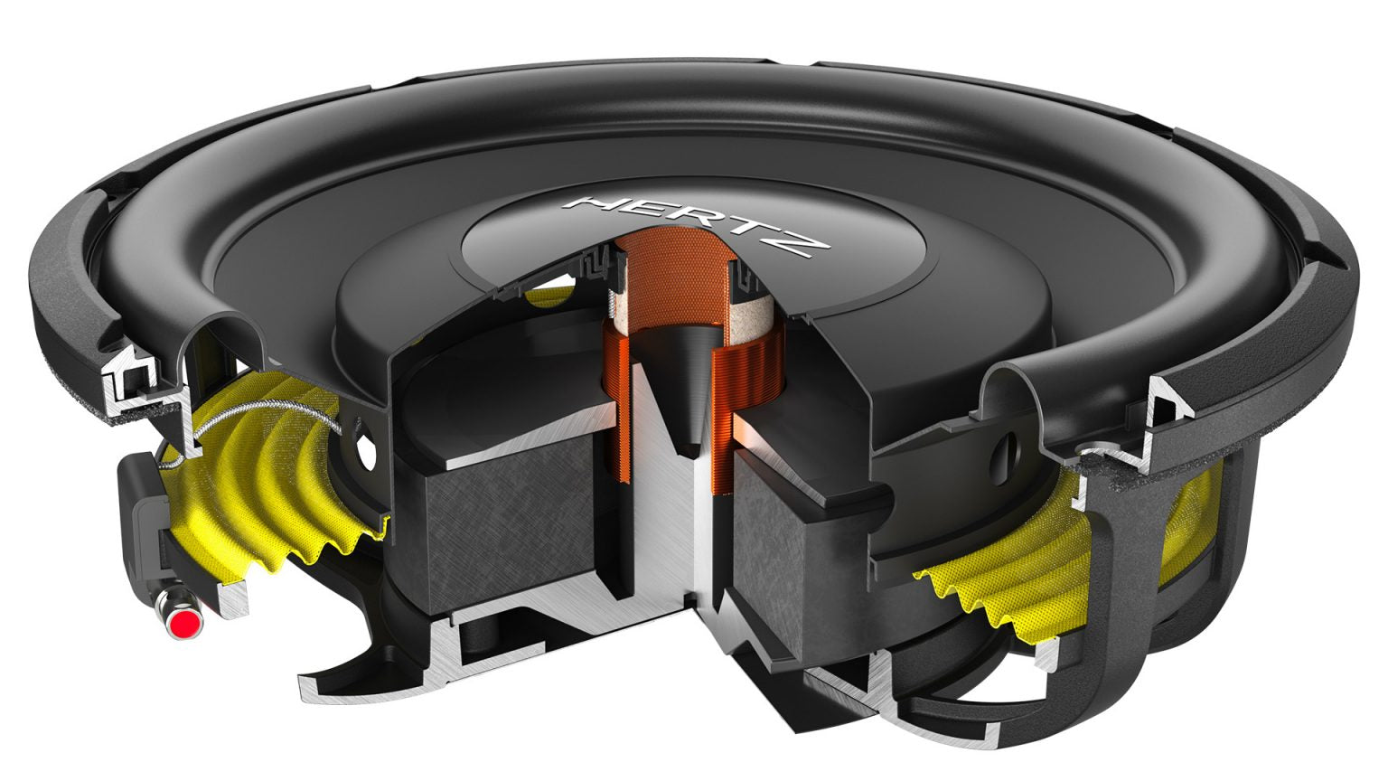 Hertz MPS 300 S4 12” Shallow Mount Subwoofer