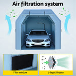 Giantz Inflatable Spray Booth 4X3M Car Paint Tent Filter System Blower