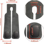 Car Headrest Hook, Car Hook for Wallet & Bag, Car Wallet Hook (Grey - Pack of 2)
