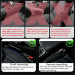 Car Seat Crevice Fill Organizer 2 pcs - No Drop Seat Guard, General Automotive Seat Crevice Filler, Durable Non-Slip Material, Easy Installation in 10 Seconds, for Cars, Trucks & SUVs (Beige)