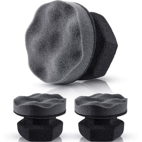 Tyre Shine Applicator Foam Pads, 11 cm — Pack of 3