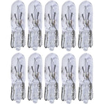10 pcs T5 12V 1.2W DAshboard Light Bulbs
