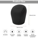 Car Gear Shift Knob Cover, Car Gear Shift Knob Cover, Silicone Car Gear Shift Knob Cover, Wear-Resistant, Anti-Scratch