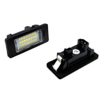 2 pcs Car License Plate Light For B Mw 1 3 5 X Series Error Free 2W 24 LED White Rear Number Plate Light Direct