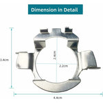 2 pcs Metal LED H7 Bulbs Adapters Lamp Base Holder Clip Bracket For Quasquai/Polo 6R / Polo 9R / Jetta Sport (Mk6) /