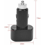 Voltmeter Battery Tester Auto Car Truck Caravan 12V 24V Cigarette Lighter