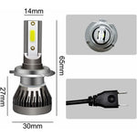 H7 Car Headlight Mini LED Lamp Bulbs Car Headlight Kit 6000K LED Lamp 2 pcs