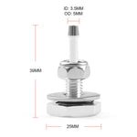Turbocharger Boost Gauge Mounting Kit, Universal Car Turbocharger Silicone Boost Hose Pipe Nipple Turbo Vacuum Gauge