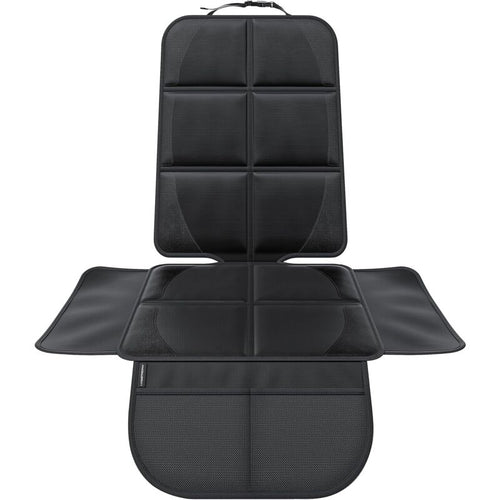 Car Rear Seat Protector — Black, Isofix Compatible, Universal Fit