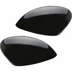 Rearview Mirror Cover Cap For Fiesta Mk7 2009-2017 Gloss Black