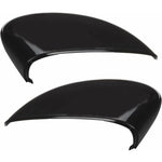 Rearview Mirror Cover Cap For Fiesta Mk7 2009-2017 Gloss Black