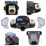 Car Fuse Holder 12V-48V Audio Fuse Protection System For Car, Rv, Boat (300A)