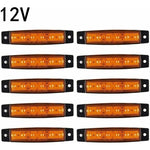 Truck Side Marker Lights 10 pcs LED Side Marker Lights Side Marker Lights Dc 12V LED Side Marker Lights Lamp Truck