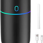 Car air freshener with colored lights and USB connection - 2 settings, automatic shut-off - for car, office, bedroom