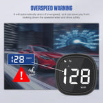 Speedometer - Digital GPS Speedometer - Head-up Display - KMH/MPH - With driver fatigue alert and speed warning - For all vehicles
