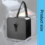 Universal Car Back Seat Storage Bag, Waterproof Small Garbage Container for Travel and Car Interior, Compatible with All Cars