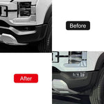 BYD Shark 6 Side Fender Marker Light Covers | 3 Surface Finishes Available: Black, Chrome, Carbon Fiber Truck Exterior Cover (Carbon Fiber)