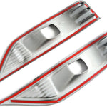 BYD Shark 6 Side Fender Marker Light Covers | 3 Surface Finishes Available: Black, Chrome, Carbon Fiber Truck Exterior Cover (Carbon Fiber)
