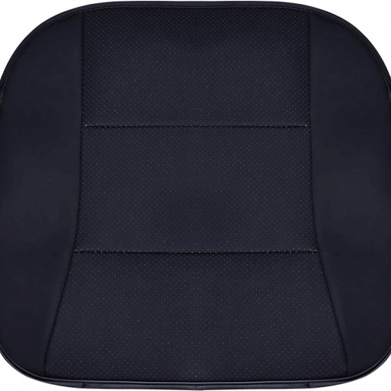 Seat cushion - Car seat cushion - Car cushions - for car - PU leather - Comfortable - Chair cushion - half pack - black - 52*50*1cm