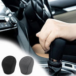 Car Silicone Gear Shift Knob Covers Black Grey 2 Pack 6-Speed Compatible with Various Models