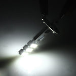 2 pcs H1 LED Headlight Bulbs Kit 6000K Super White 55W Fog Light with 12 SMD 5050 Chips