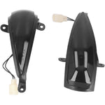 2x Dynamic LED Turn Signal Lights Yellow Mirror Mounted For Civic 8th (2005-2011) by DEBUNS