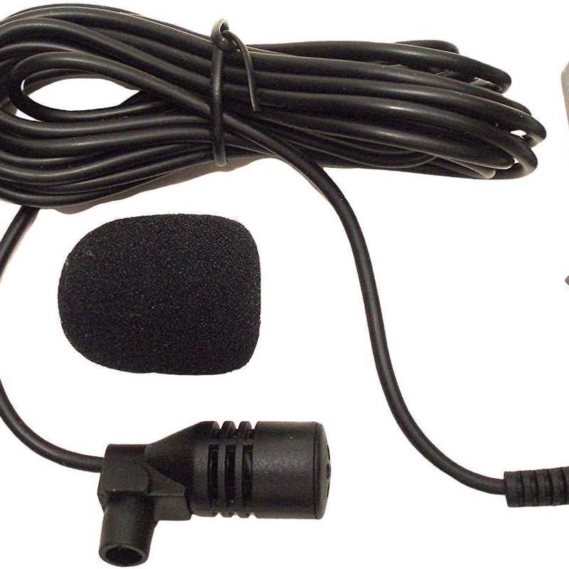 FingerLakes 3.5mm Microphone Assembly Mic for Car Vehicle Head Unit Bluetooth Enabled Stereo Radio GPS DVD