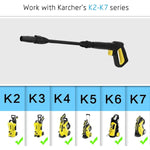 Compatible with Karcher K2 K3 K4 K5 K6 K7 High Pressure Washer Gun