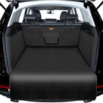 Dog Blanket Car Back Seat - Dog Trunk Liner - Non-Slip & Waterproof Backseat Cover for Pets - Durable Washable Trunk Liner for Travel - Suitable for Small and Medium Cars and Trucks - Black