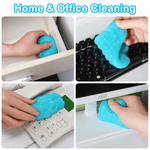 Car Cleaning Gel, Cleaning Gel for Car Cleaning Putty Car Slime for Cleaning Car Detailing Putty Detail Tools Car Interior Cleaner Automotive Car Cleaning Kits Keyboard Cleaner Blue