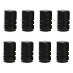 Tool Bag Clearance! JWDX Stainless Steel Valve Cap Black Nut 8Pcs, 8 Tire Stem Caps Wheel Covers Car Tire Cap Hexagon Shape (Black) Black