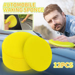 JWDX Cleaning Brush Clearance! Sponge Pad Wax Household for Car Cleaning Polishing Polishing Kit Car Applicator Cleaning Supplies, Cleaning Brush Promotion Include 12X Car Washing Sponge Yellow