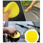 JWDX Cleaning Brush Clearance! Sponge Pad Wax Household for Car Cleaning Polishing Polishing Kit Car Applicator Cleaning Supplies, Cleaning Brush Promotion Include 12X Car Washing Sponge Yellow