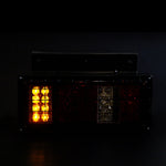 SWETRACE Tail Lights ABS LED For Truck Night Driving 2Pcs 13.4x8.2x0.2In