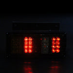 SWETRACE Tail Lights ABS LED For Truck Night Driving 2Pcs 13.4x8.2x0.2In