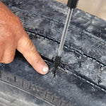 SWETRACE Car Wheel Puncture Repair Screws 1 Set with Iron and Rubber for Tires