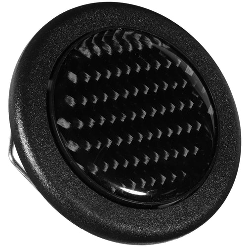 Plastic Steering Wheel Horn Button Cover — Universal Fit (Black)