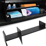 Glove Compartment Divider Organizer for Car Interior - 4-Piece Storage Accessories