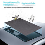 Car Sunroof Sunshade Cover Updated | Car Window Screens for Camping with Sun Glare, UV Rays | Moonroof Cover with Breathable Mesh Sun Shade | Enhanced Magnetic Stripes (100*65cm)