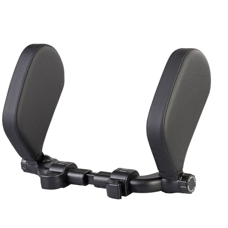 Car Headrest Pillow, Adjustable Head Neck Support Pillow, U- Shaped, Travel Sleeping Car Headrest, Only for Car Seat Headrest with Poles（black small）