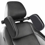 Car Headrest Pillow, Adjustable Head Neck Support Pillow, U- Shaped, Travel Sleeping Car Headrest, Only for Car Seat Headrest with Poles（black small）