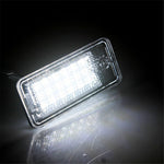 License Plate Lights LED Tag Lamps for A3 S3 A4 S4 A6 S6 A8 S8 Q7 RS4 License Number Plate Lamps, 6500K Xenon White, 2 Packs